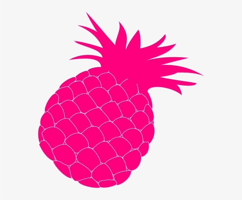 Pink Pineapple Png, transparent png download