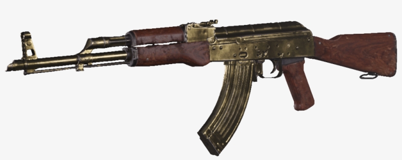 Ak-47 Gold Mwr - Cod Mwr Ak 47, transparent png download
