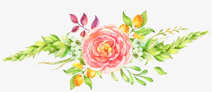 Watercolour - Marmont Hill Bursting Flowers By Melanie Clarke Framed, transparent png download