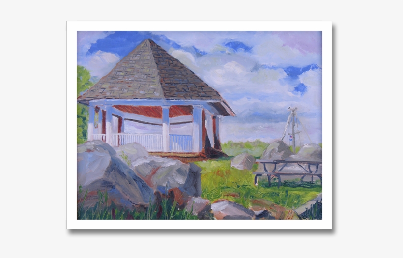 Sissy Danforth Gazebo At Picnic Point State Park - Printing, transparent png download