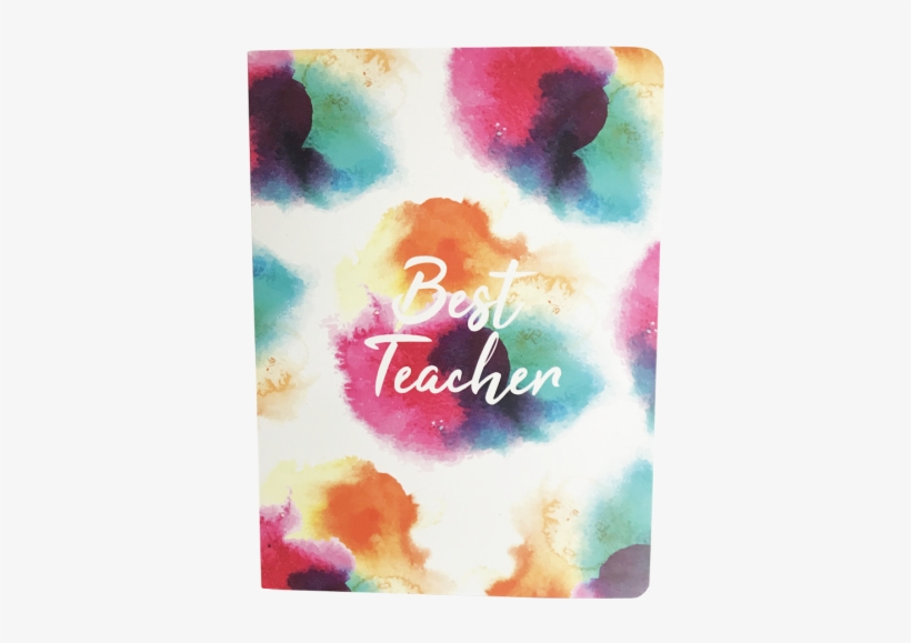 Best Teacher Wc Journal A6 - Painting, transparent png download
