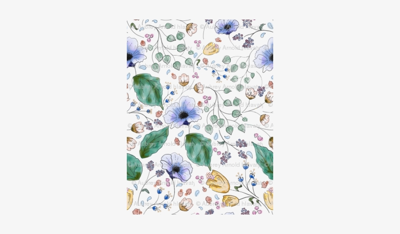 Poppy Fall Floral Watercolor - Pansy, transparent png download