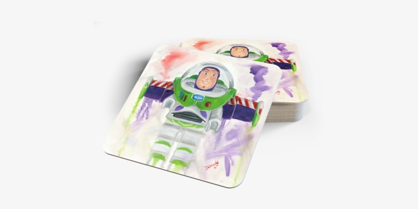 Buzz Coasters - Superhero, transparent png download