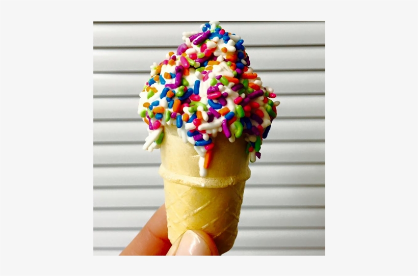 Hi Tams Ice Cream - Ice Cream Cone, transparent png download