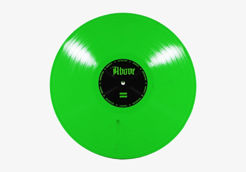 Midnight Black Vinyl Slime Green Vinyl - Supreme Malicious Necro Terror, transparent png download