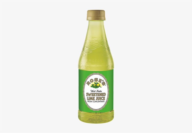 Rose's Sweetened Lime Juice, transparent png download