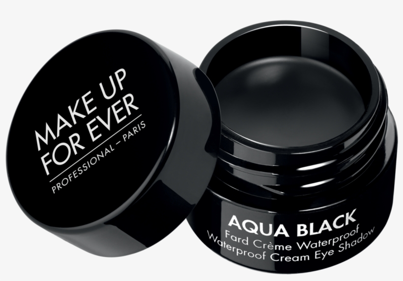 Waterproof Cream Eye Shadow - Make Up For Ever 'aqua' Black Cream Eye Shadow 7g, transparent png download