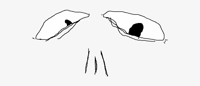 Dexter Eyes - Drawing, transparent png download