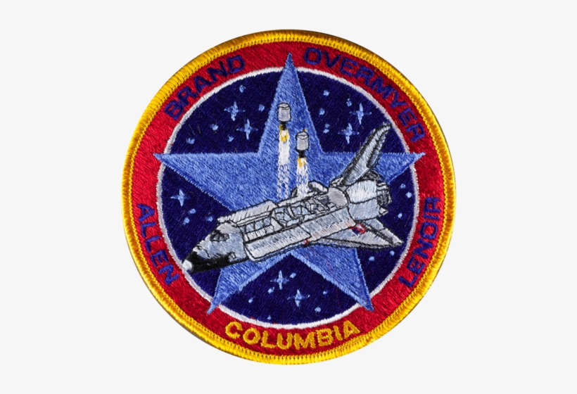Sts-5 - Embroidered Patch, transparent png download
