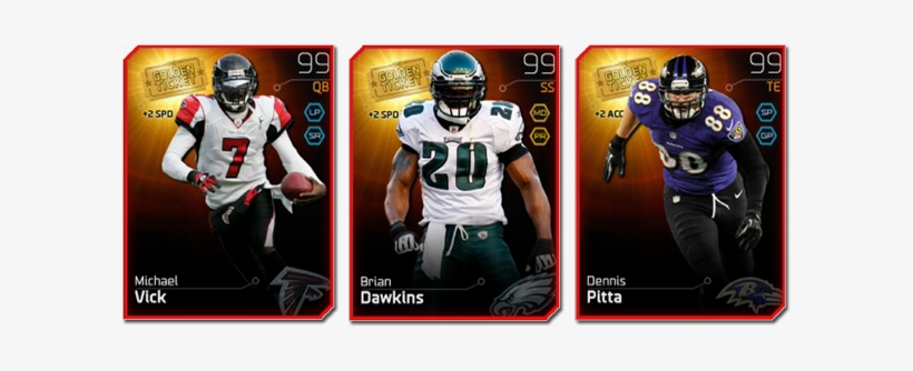 The Fourth Round Of Golden Tickets Hit Packs Just Before - Madden 17 Golden Ticket, transparent png download