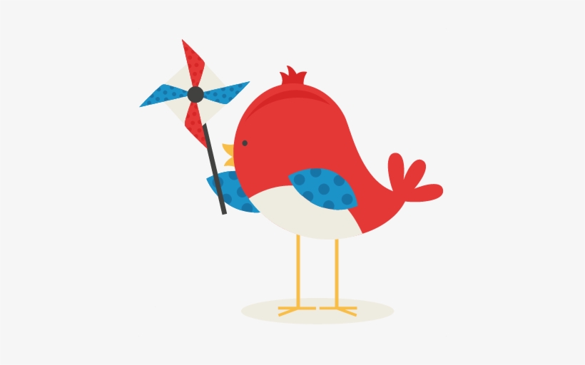 Patriotic Bird Svg Cut File For Cutting Machine Bird - 4th Of July Bird, transparent png download