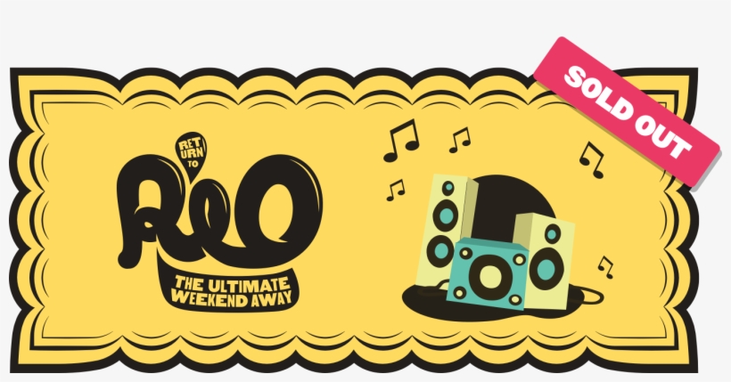 Golden Ticket Sold Out@2x - Illustration, transparent png download