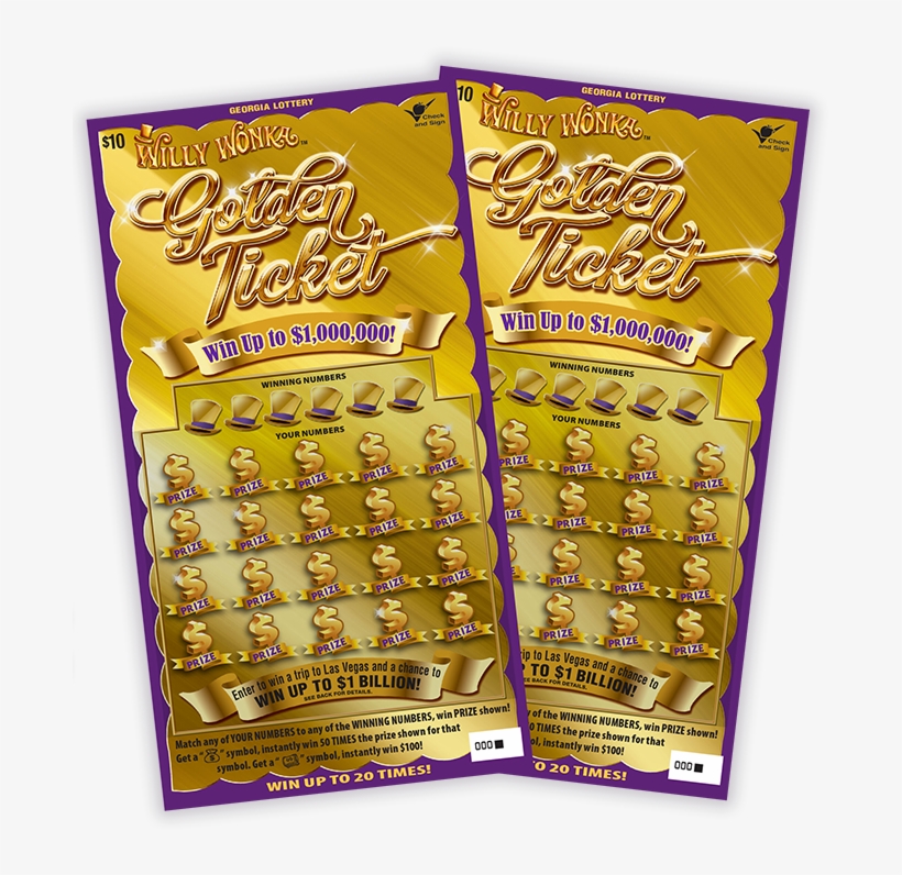 Willy Wonka Golden Ticket - Willy Wonka, transparent png download
