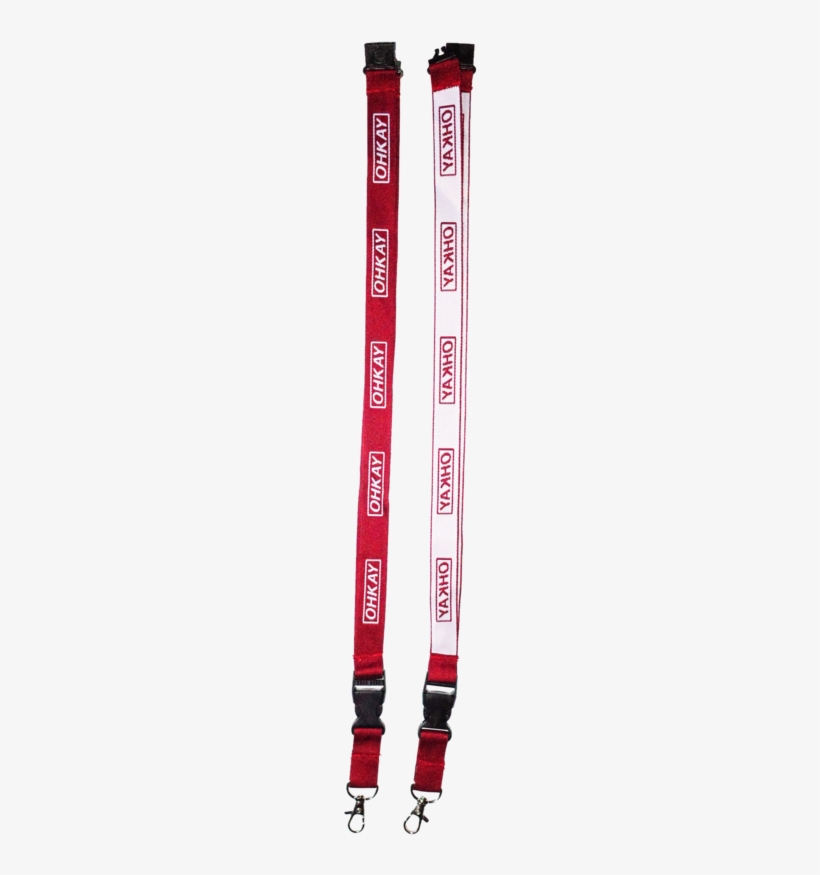 Lanyard - Red/white, transparent png download