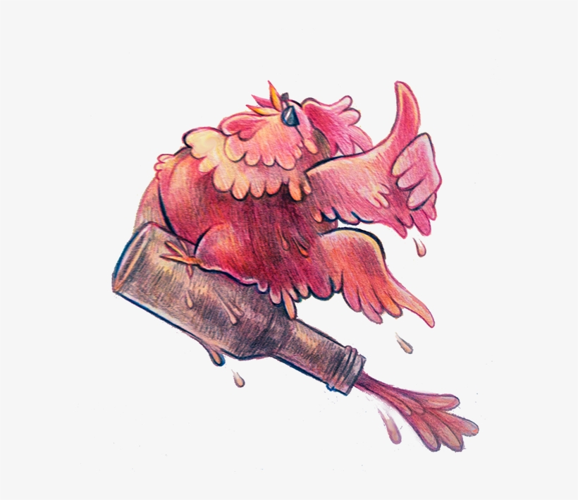 Rhode Island Red Hot Sauce Logo Character - Illustration, transparent png download