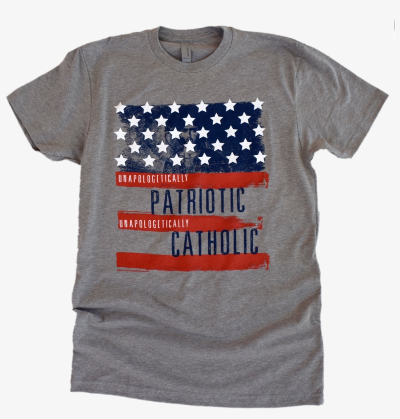 Patriotic Flag Premium Tee, transparent png download