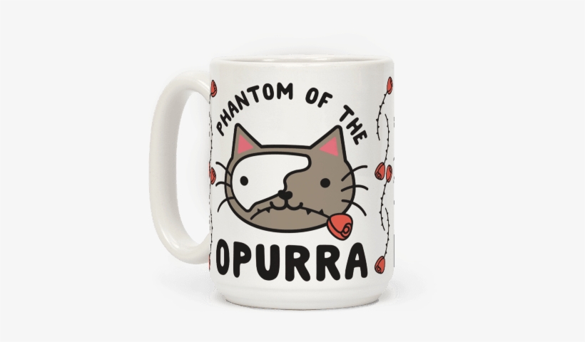 Show Your Love For Cats And Musicals With This Phantom - Phantoom Of The Opurra-cat Cute Kitten Big Cats Lady, transparent png download