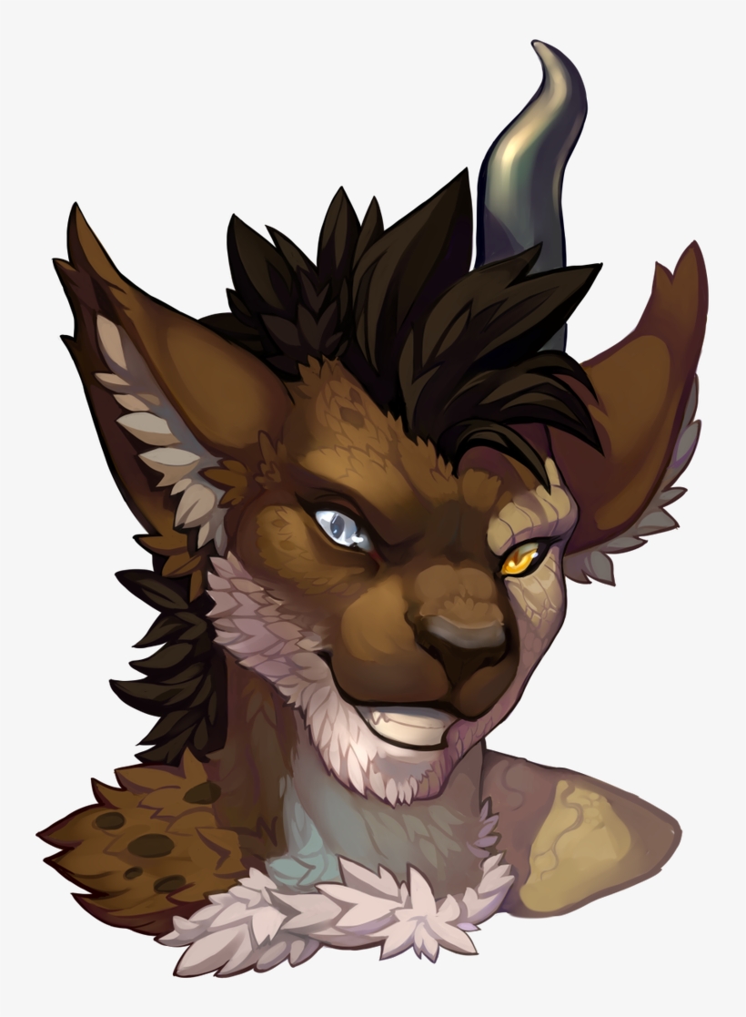 Nainporteki On Twitter - Headshot Furry, transparent png download