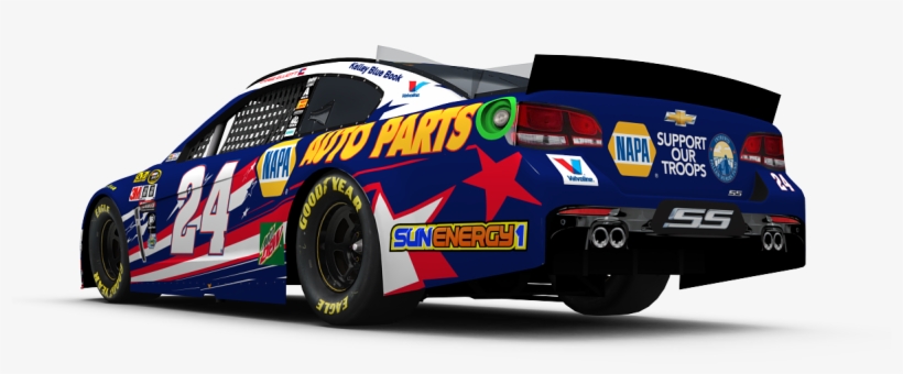 Elliott Gets Patriotic In New Napa Auto Parts Scheme - Car, transparent png download