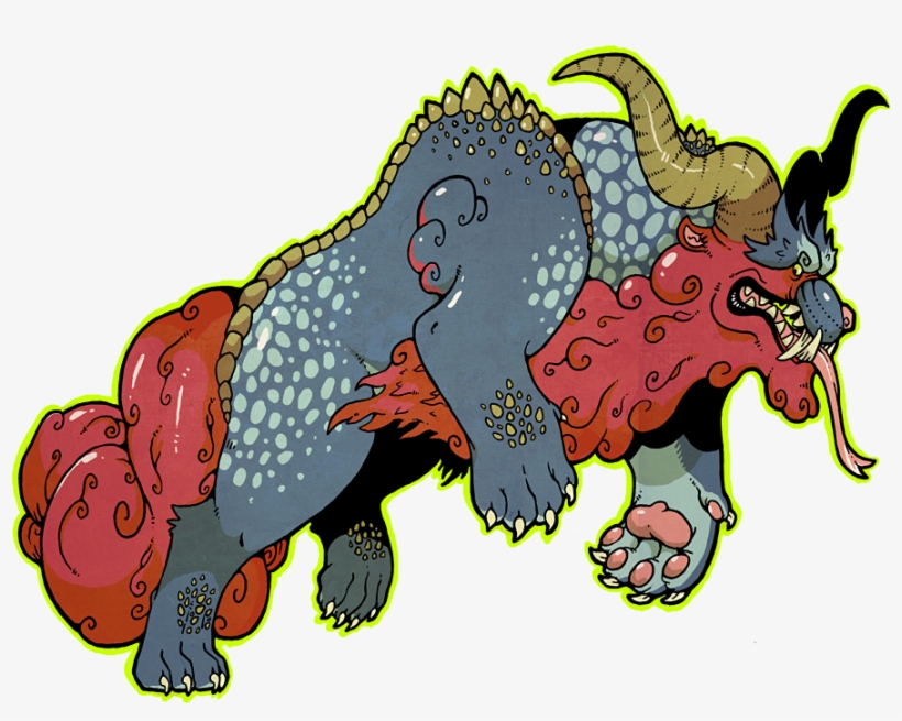 Foo Dog By Nastyjungle On Deviantart Vector - Foo Dog Furry, transparent png download