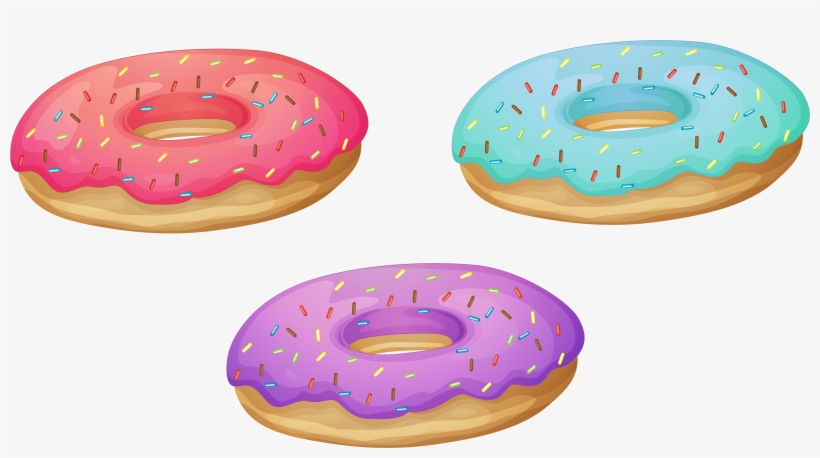 Clip Art Transparent Download Birthday Transparent - Transparent Background Donut Clip Art, transparent png download