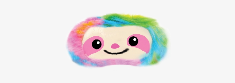Iscream Sloth Furry Eye Mask - Face, transparent png download