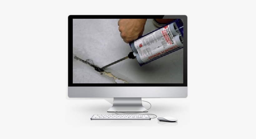 Concrete Floor Slab Clack Restoration And Structural - Diy Epoxy Pressure Injector, transparent png download