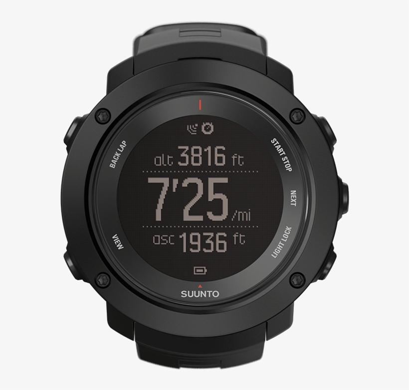 Suunto Ambit3 Vertical Black, transparent png download
