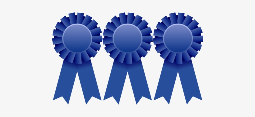 3 Ribbon - Price Tags Blue Png, transparent png download