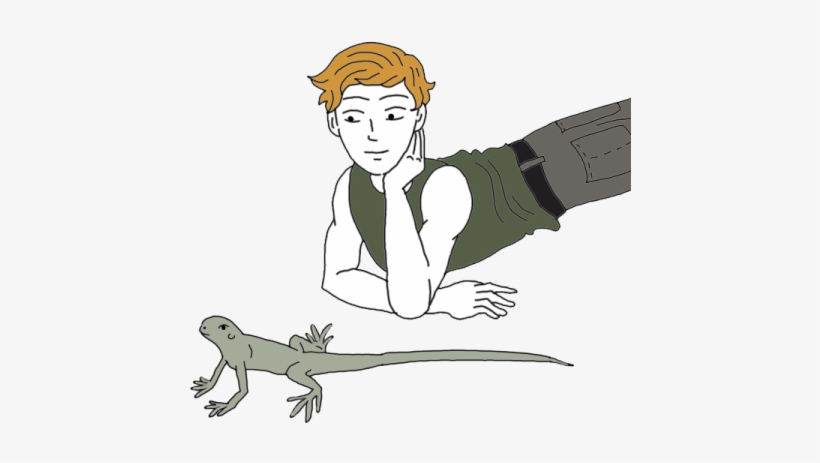 Lizard - Lizard In Girls Dream, transparent png download