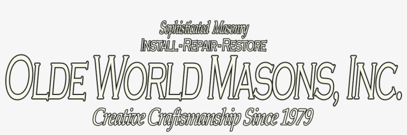 Olde World Masons Installed Masonry Products & Seamless - Concrete, transparent png download
