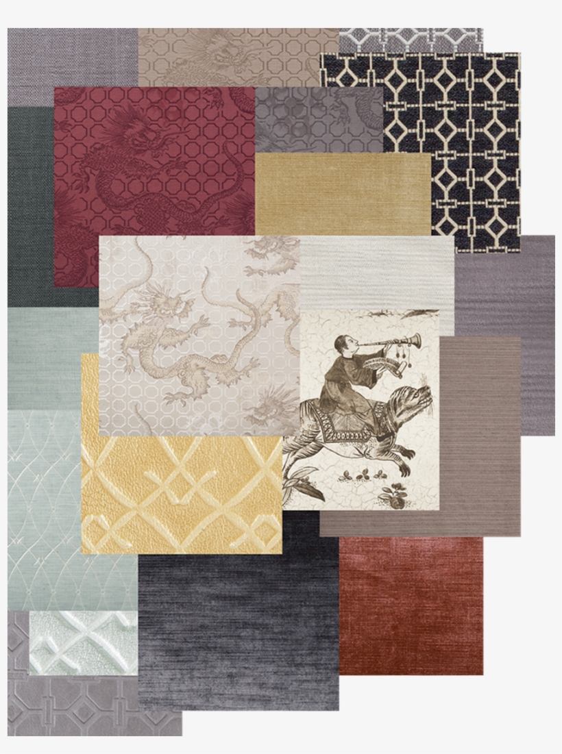 Meissen Home Fabrics - Patchwork, transparent png download