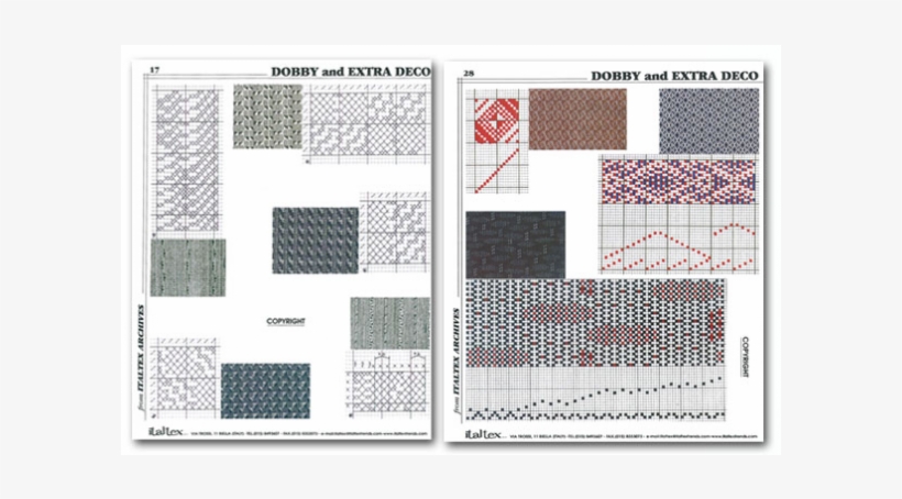 Textile Technical Book Dobby And Extra Deco - Patchwork, transparent png download