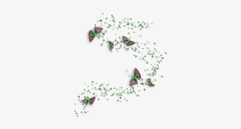 Ftestickers Butterfly Leaf Animal Texture - Butterfly, transparent png download