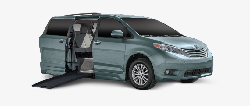 Toyota Sienna Side Color - Wheelchair Accessible Van, transparent png download