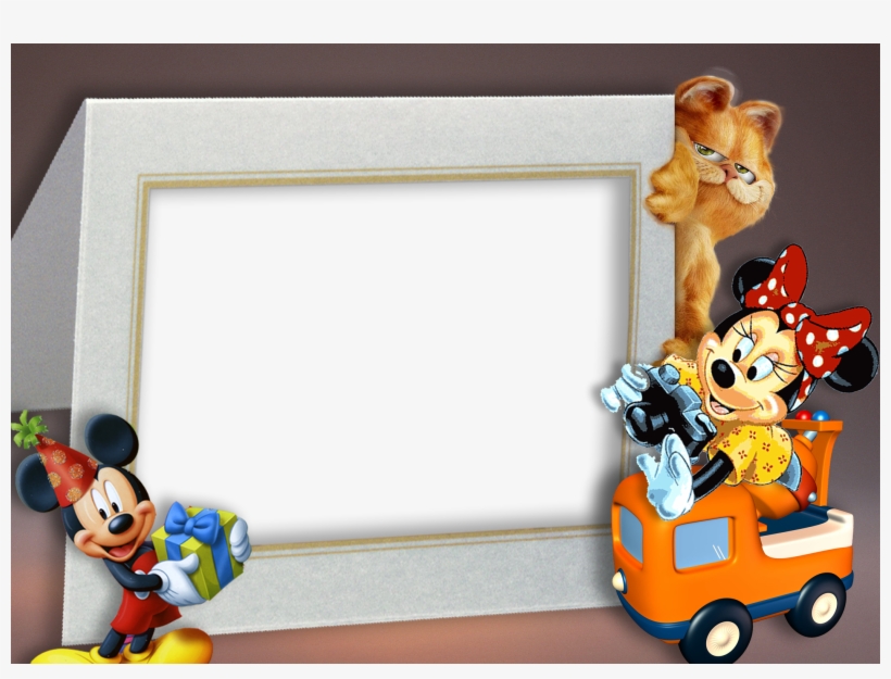 Marcos Para Fotos De Niños - Butterfly Wallchart - Mickey Mouse Vorms, transparent png download