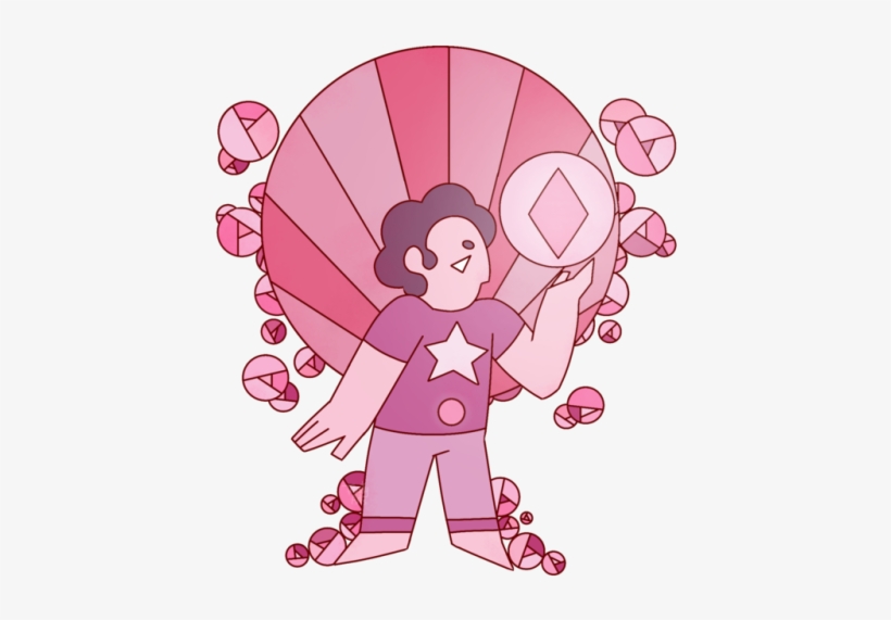 I Just Got Bored So I Redraw My Old Thing Whoch It - Mural Pink Diamond, transparent png download