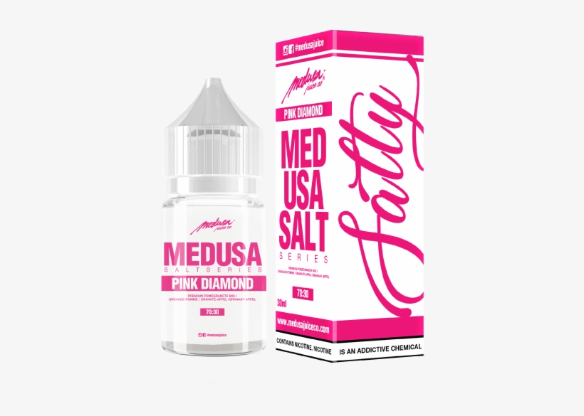 Medusa Salty Pink Diamond - Table Salt, transparent png download