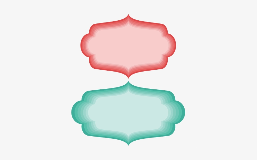 Nested Svg Scrapbook Cut File Cute Files - Label Bracket Png, transparent png download