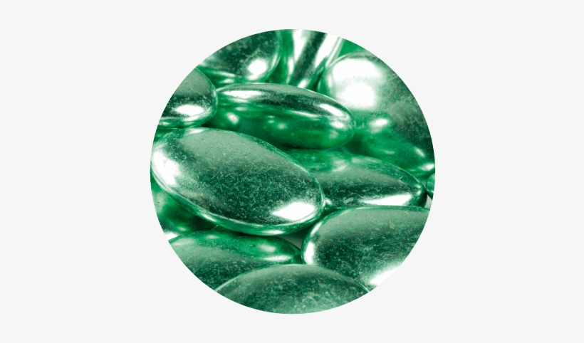 Silver Confetti Confetti Maxtris Italian Dragée Made - Green, transparent png download