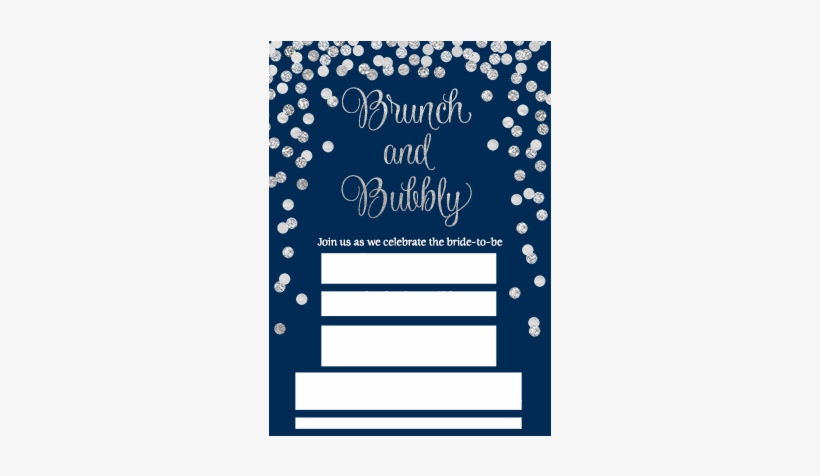 Error Message - Blue And Silver Invitation, transparent png download