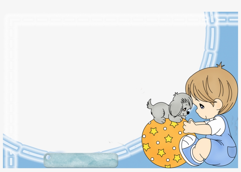 Marcos Gratis Para Fotos Marcos De Precious Moment - Precious Moments Baby Shower Boy, transparent png download
