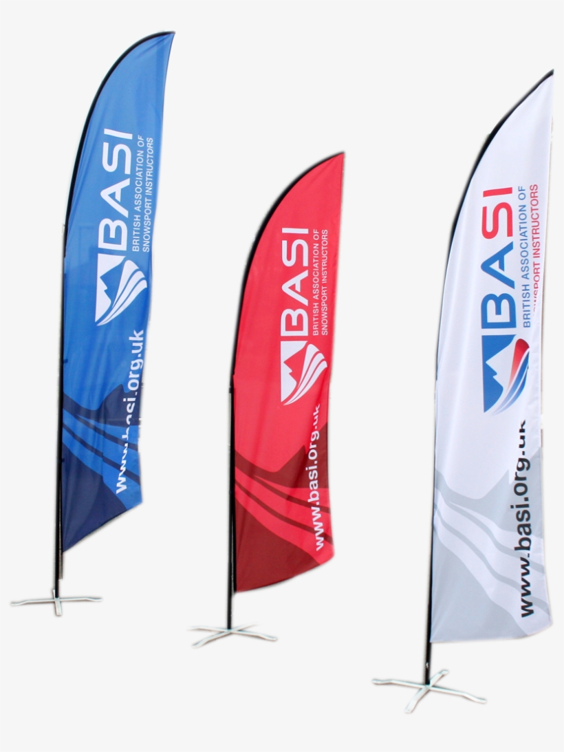 Promotional Flags - British Association Of Snowsport Instructors, transparent png download