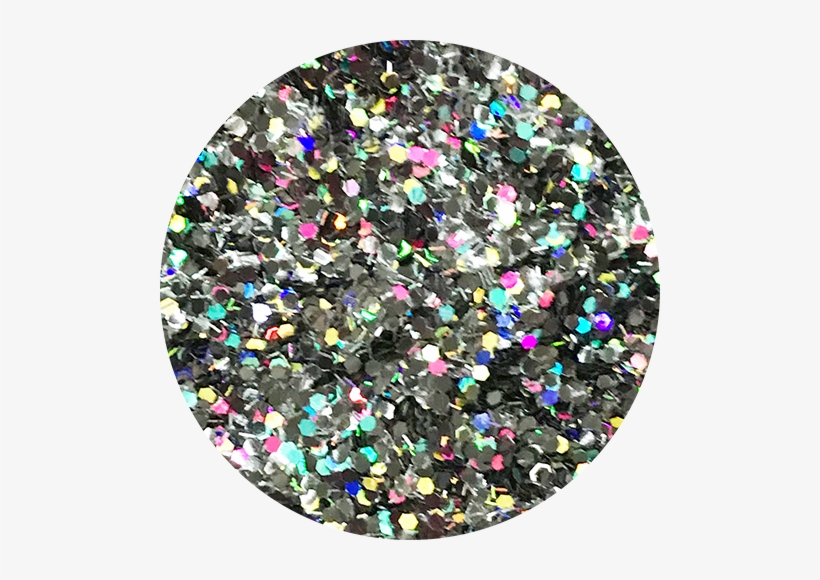 Super Holographic Large Silver Ex - Circle, transparent png download