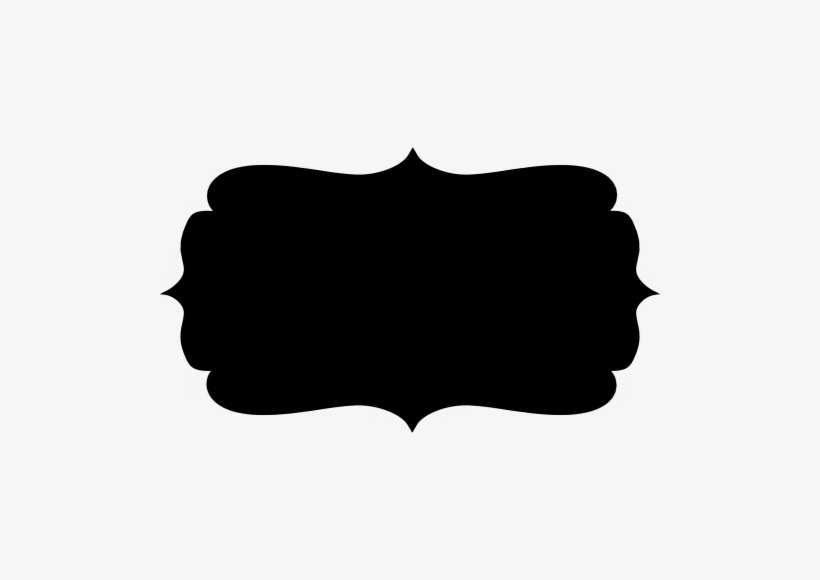 Oval Glass Christmas Ornaments Shape Design Png - Black Bracket Frame Png, transparent png download