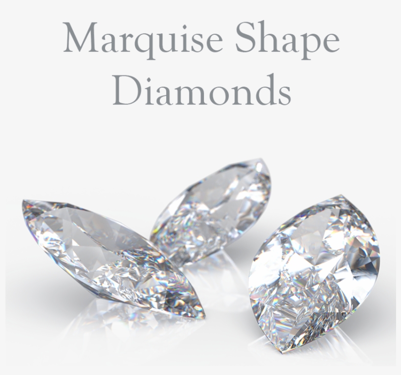 Marquise Cut Diamonds Generally Look Much Larger From - Earrings, transparent png download