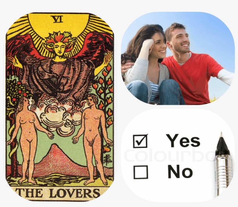 List Of Yes / No Tarot Card Meanings For Love & Romance - Maureen Gherkin's New Age [book], transparent png download