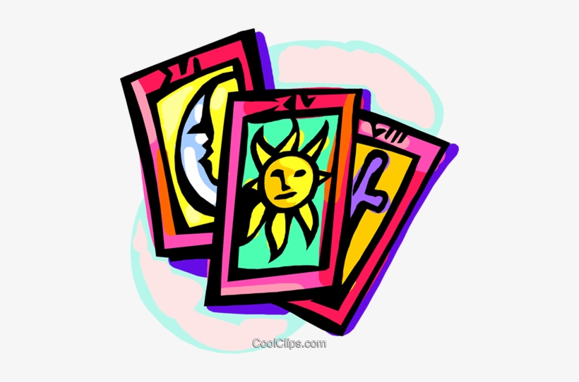 Tarot Cards Royalty Free Vector Clip Art Illustration - Easiest Way To Learn The Tarot-ever!! (paperback), transparent png download