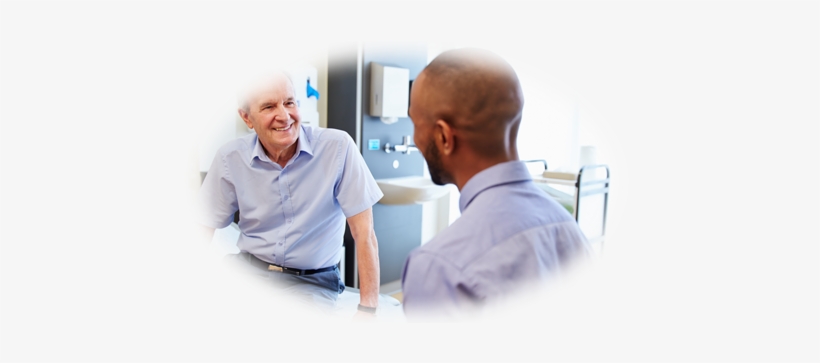 Stock Image Doctor And Senior Patient - Patient, transparent png download