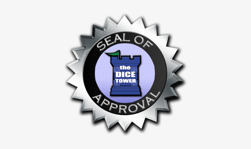 Chains To Champions Just Received The Dice Tower Seal - Dice Tower Seal Of Approval, transparent png download